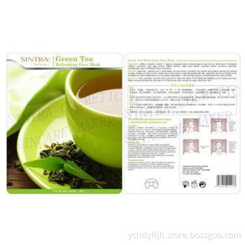 Green Tea Moisturizing Facial Mask Oil Control / Refreshing